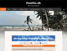 Tablet Screenshot of huahin.dk